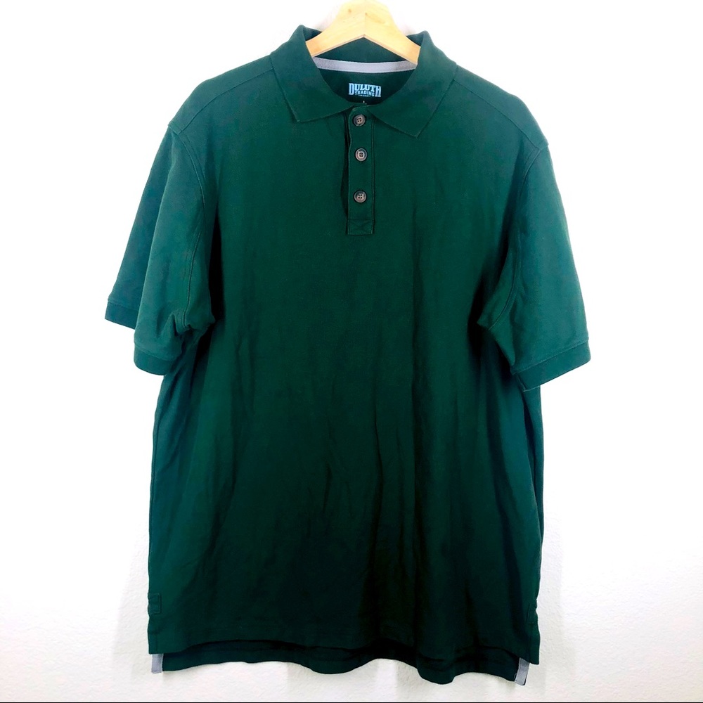 Duluth Trading Co. Polo Shirt Large EUC